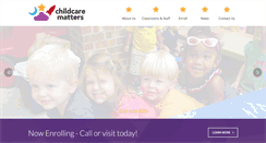 Desktop Screenshot of childcare-matters.org